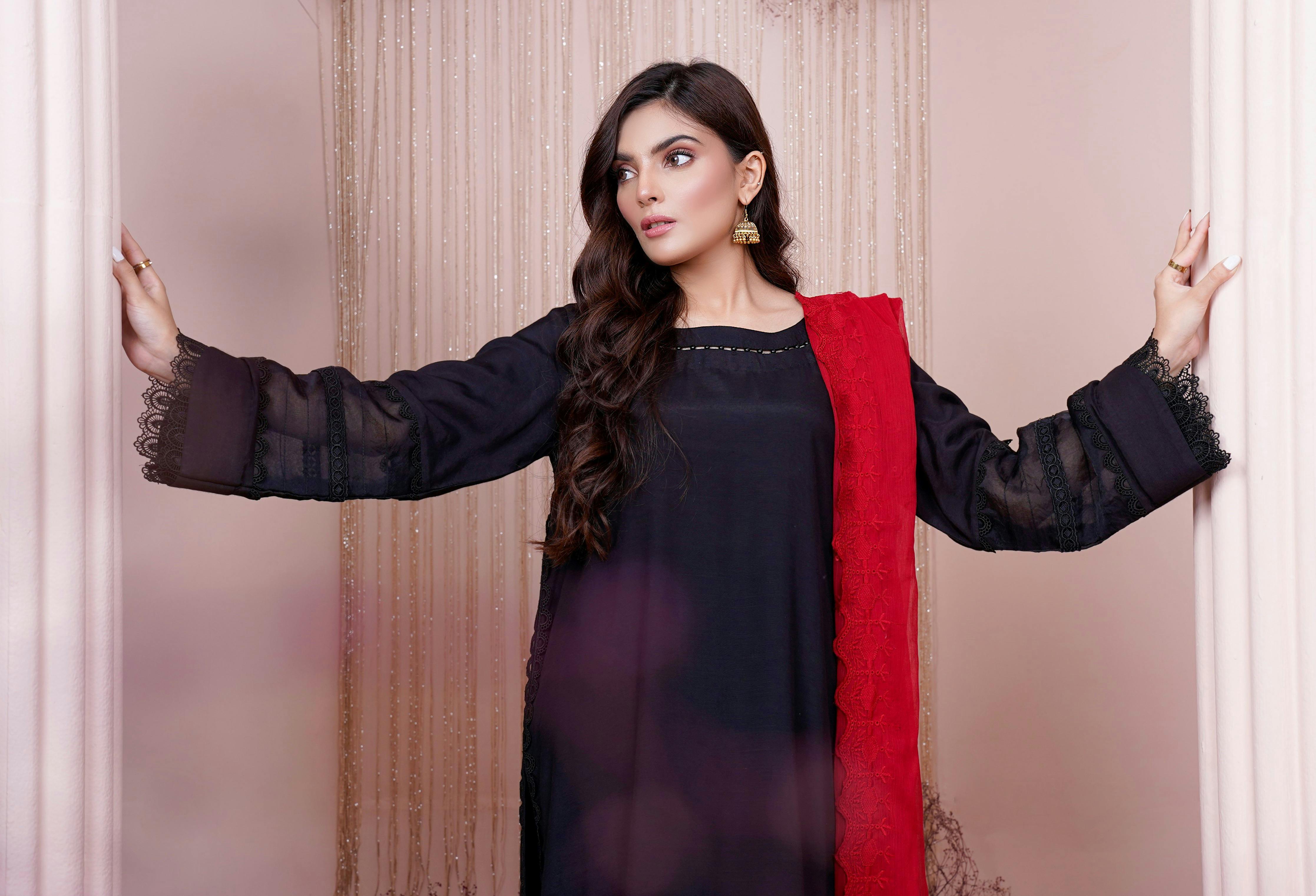 Classic Blue Denim Jeans for Women – High Waist Stretch Fit for All-Day Comfort image 3